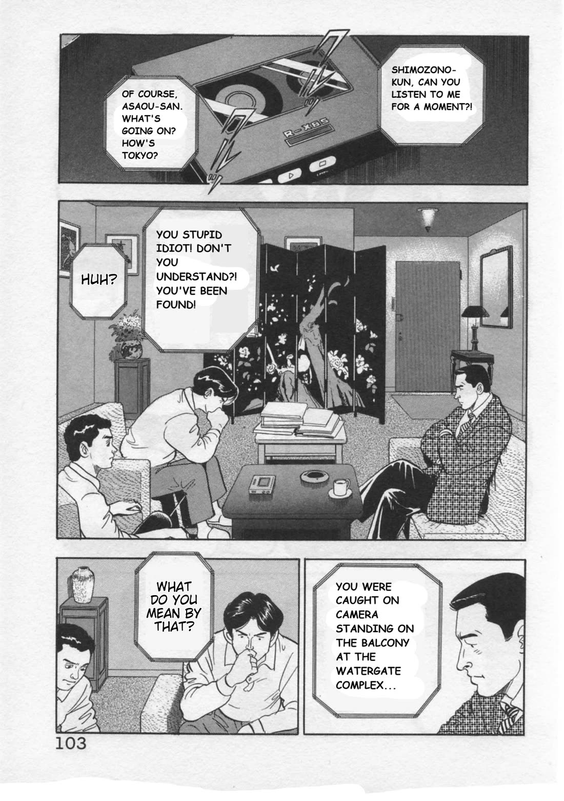 Kaji Ryuusuke no Gi Chapter 30 page 4 - Chapter 30: Cornered