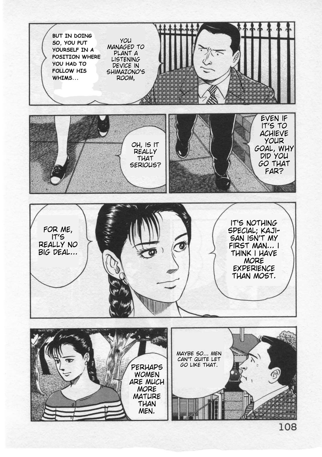 Kaji Ryuusuke no Gi Chapter 30 page 9 - Chapter 30: Cornered