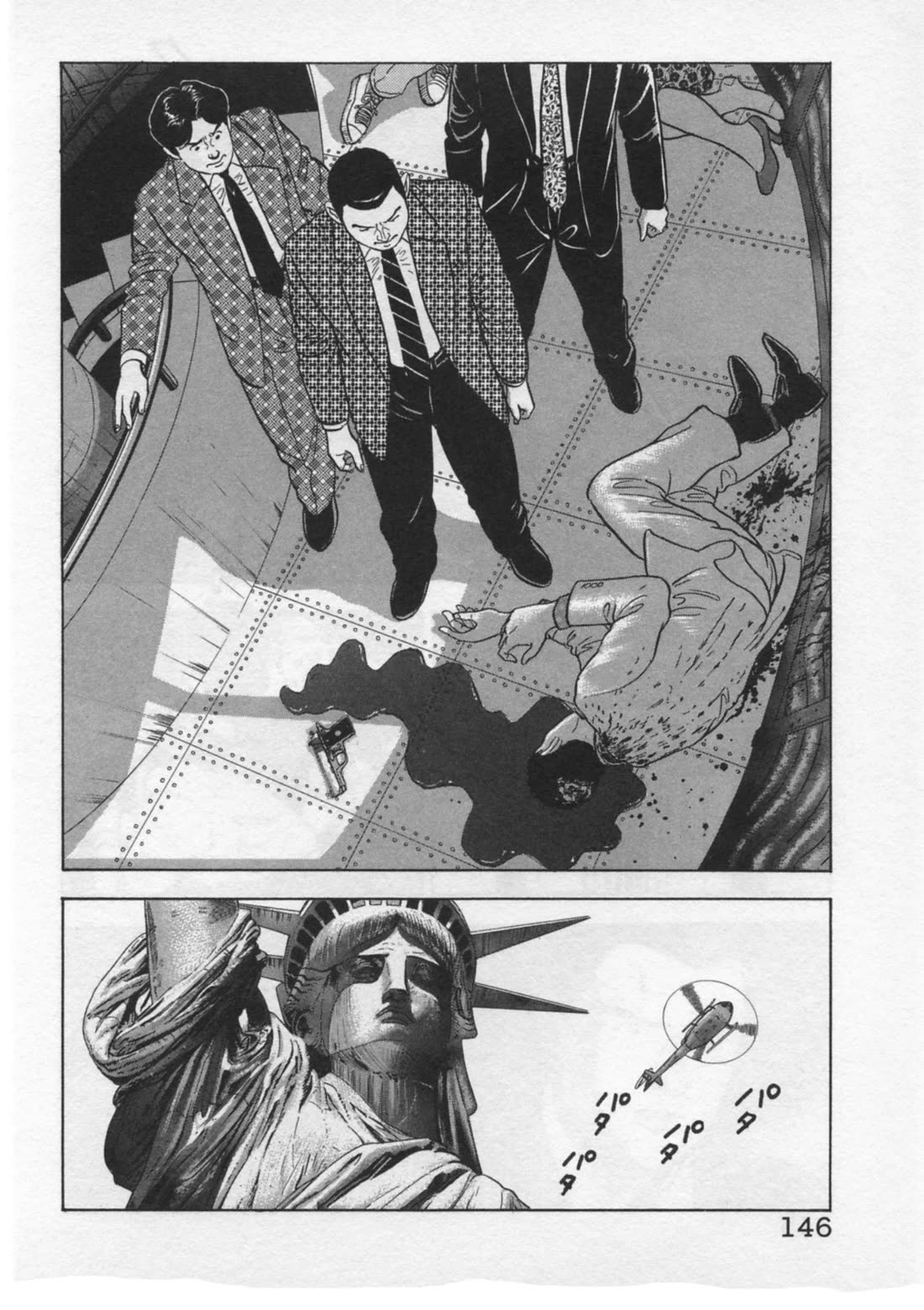 Kaji Ryuusuke no Gi Chapter 31 page 22 - Chapter 31: The Statue of Liberty