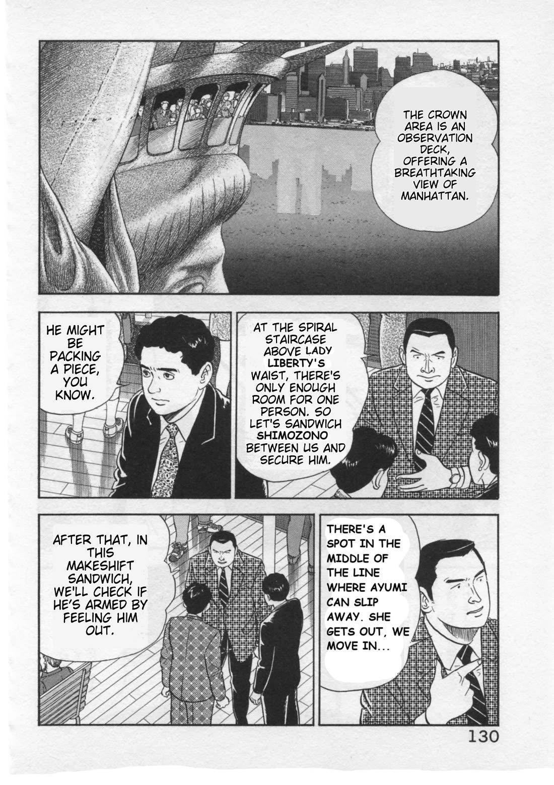 Kaji Ryuusuke no Gi Chapter 31 page 6 - Chapter 31: The Statue of Liberty