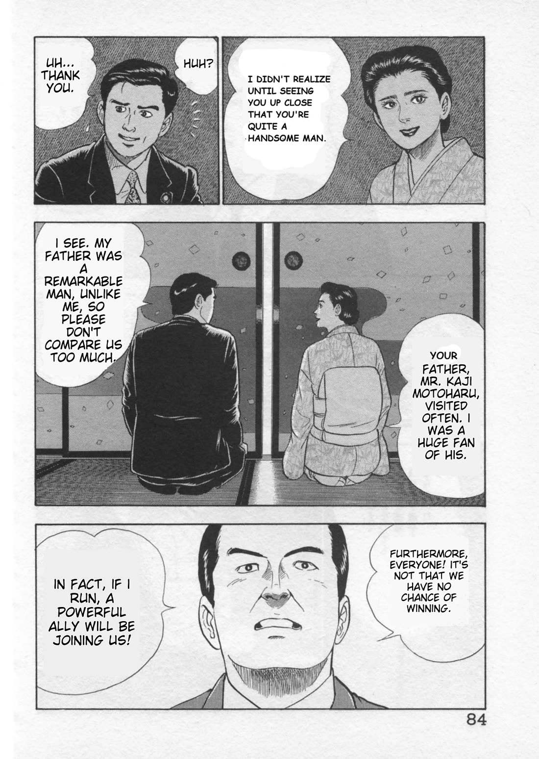 Kaji Ryuusuke no Gi Chapter 38 page 8 - Chapter 38: Uprising