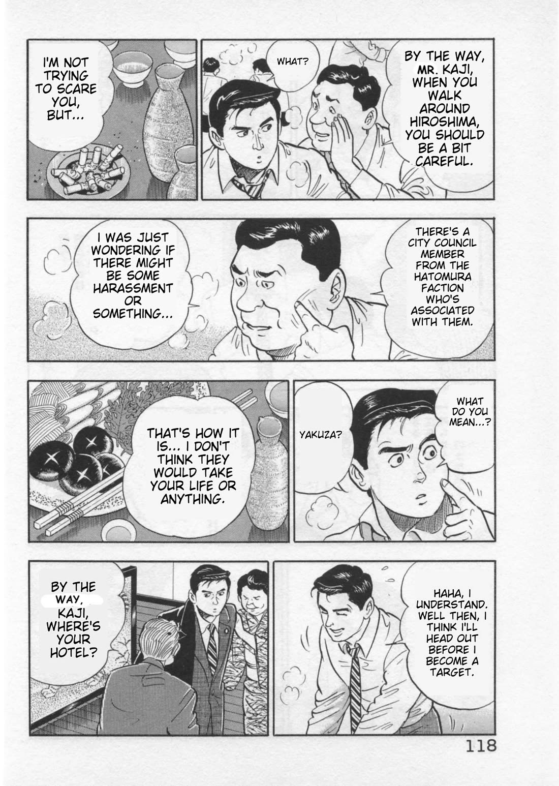 Kaji Ryuusuke no Gi Chapter 39 page 18 - Chapter 39: Previous Customer
