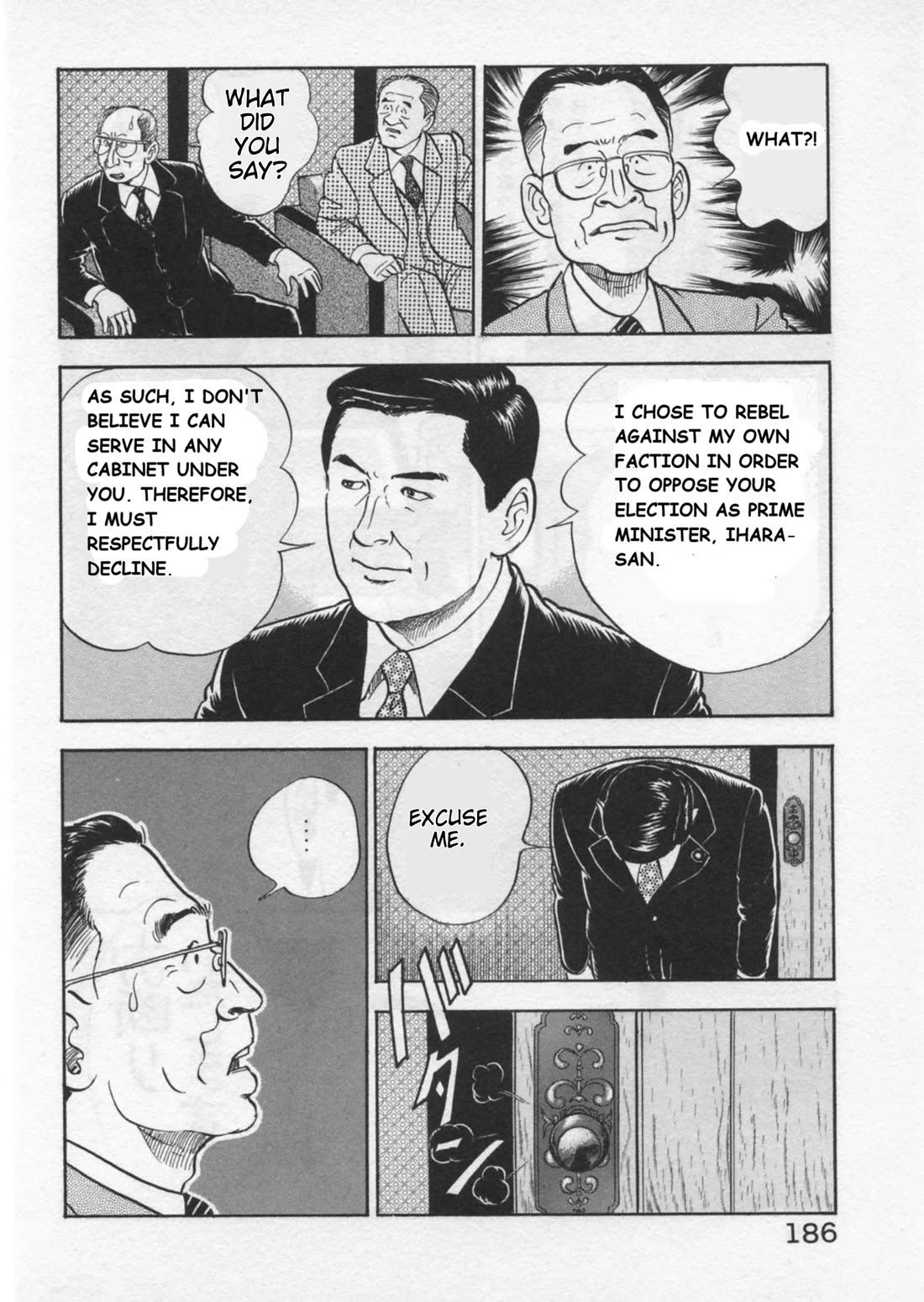 Kaji Ryuusuke no Gi Chapter 42 page 10 - Chapter 42: Nomination of the Prime Minister