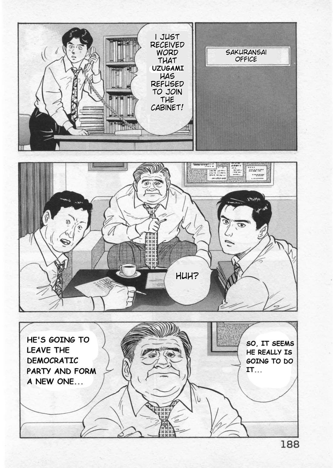 Kaji Ryuusuke no Gi Chapter 42 page 12 - Chapter 42: Nomination of the Prime Minister
