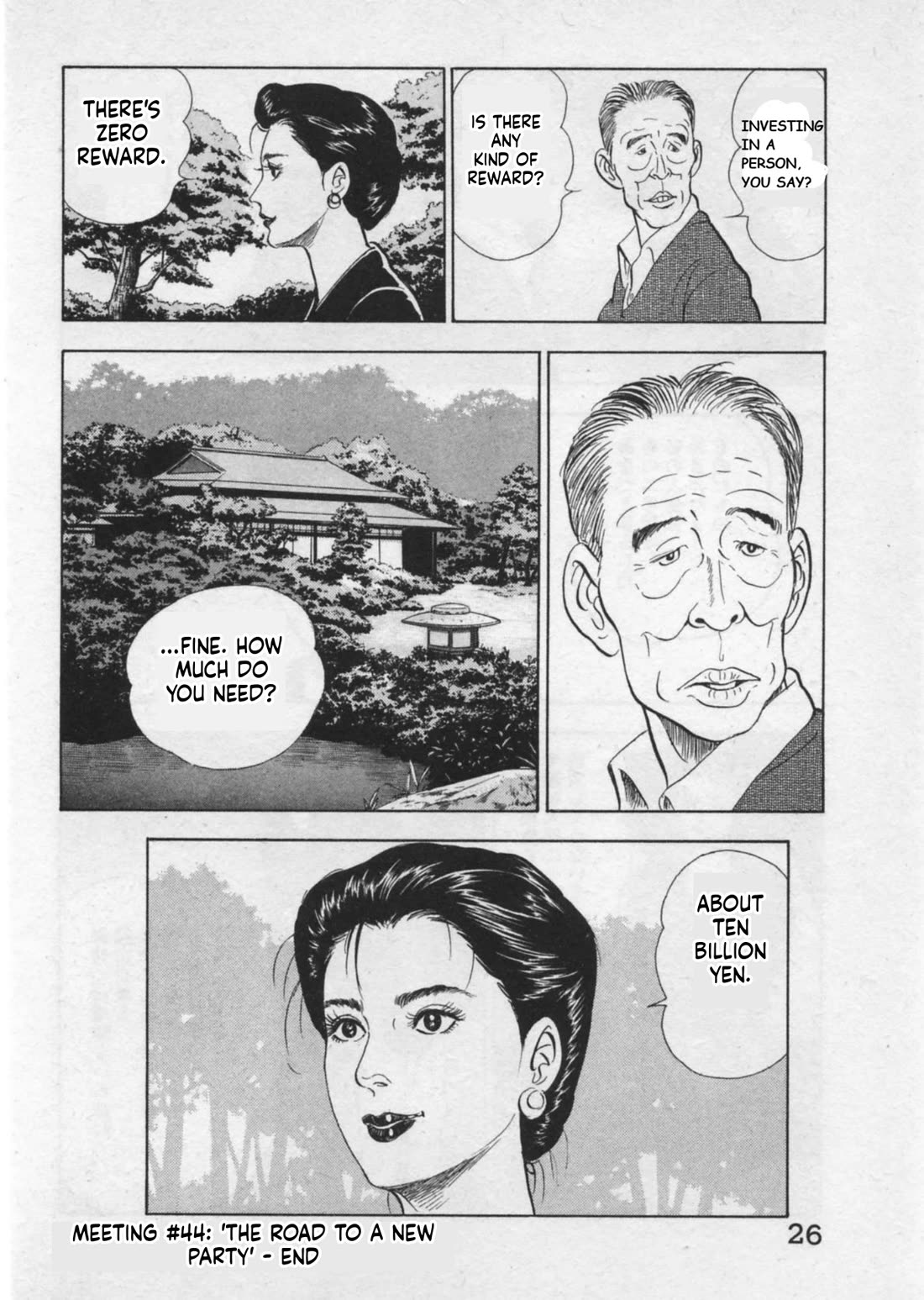 Kaji Ryuusuke no Gi Chapter 44 page 29 - Chapter 44: The Road to a New Party