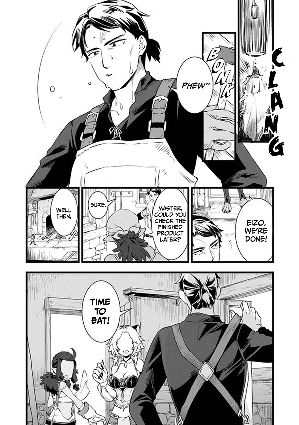 Kajiya de Hajimeru Isekai Slow Life Chapter 1 page 6 - Chapter 1