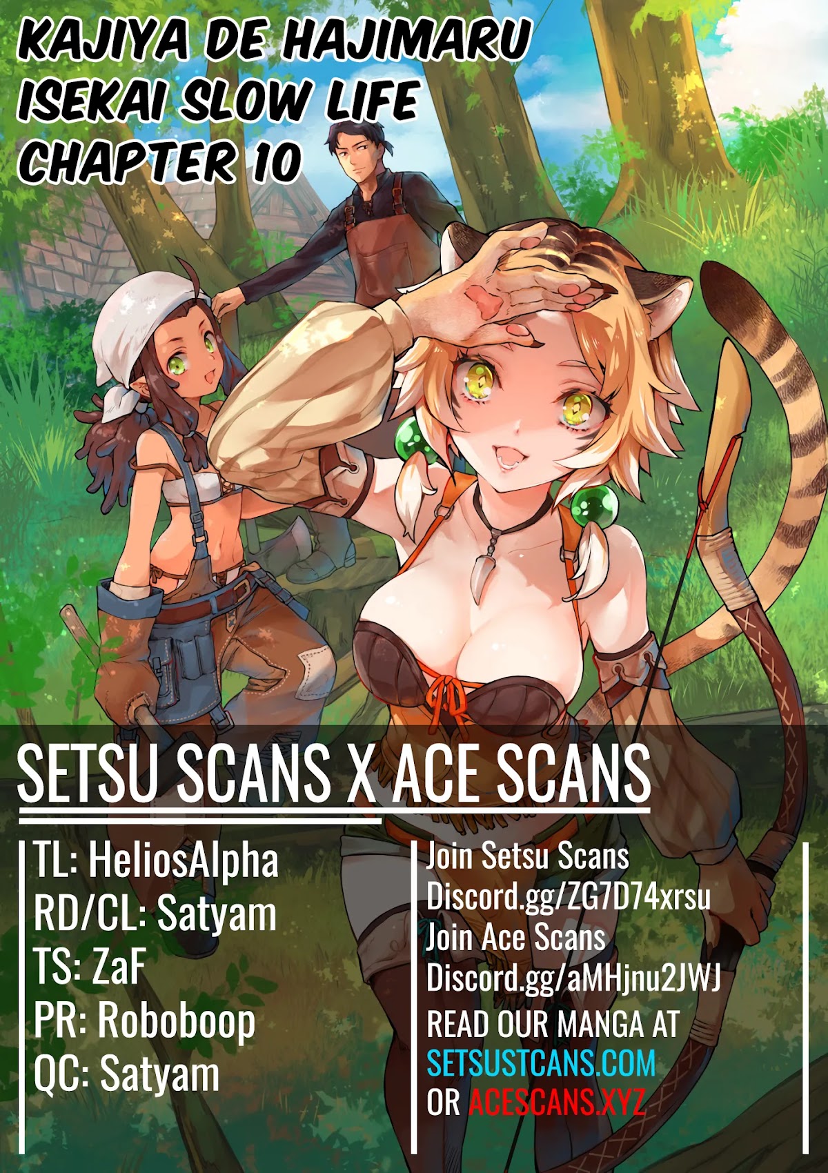 Kajiya de Hajimeru Isekai Slow Life Chapter 10 page 1 - Chapter 10