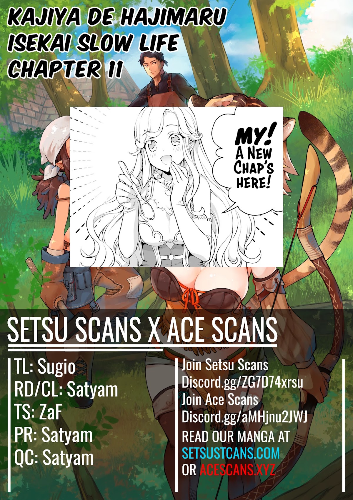 Kajiya de Hajimeru Isekai Slow Life Chapter 11 page 1 - Chapter 11