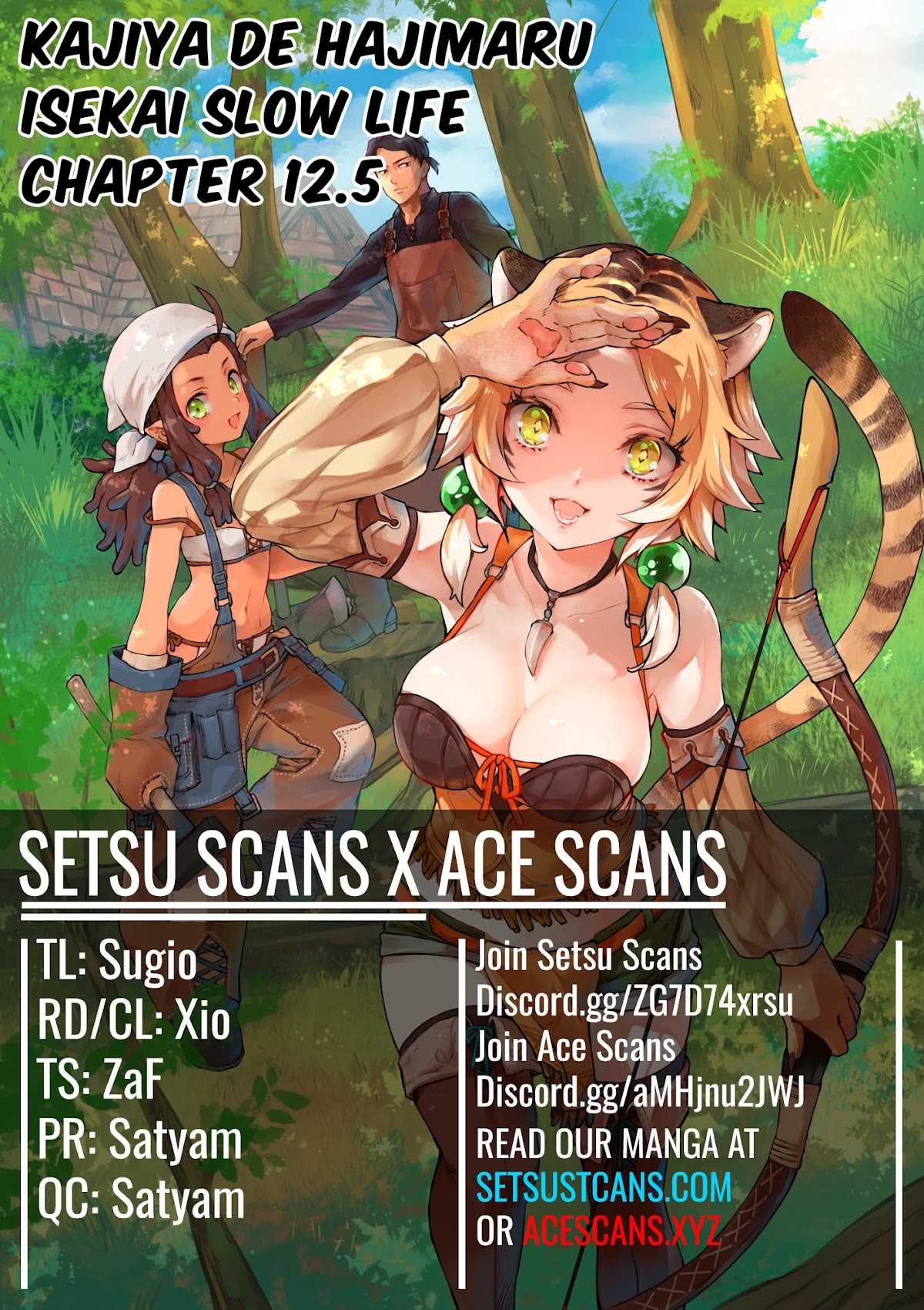 Kajiya de Hajimeru Isekai Slow Life Chapter 12.5 page 1 - Chapter 12.5