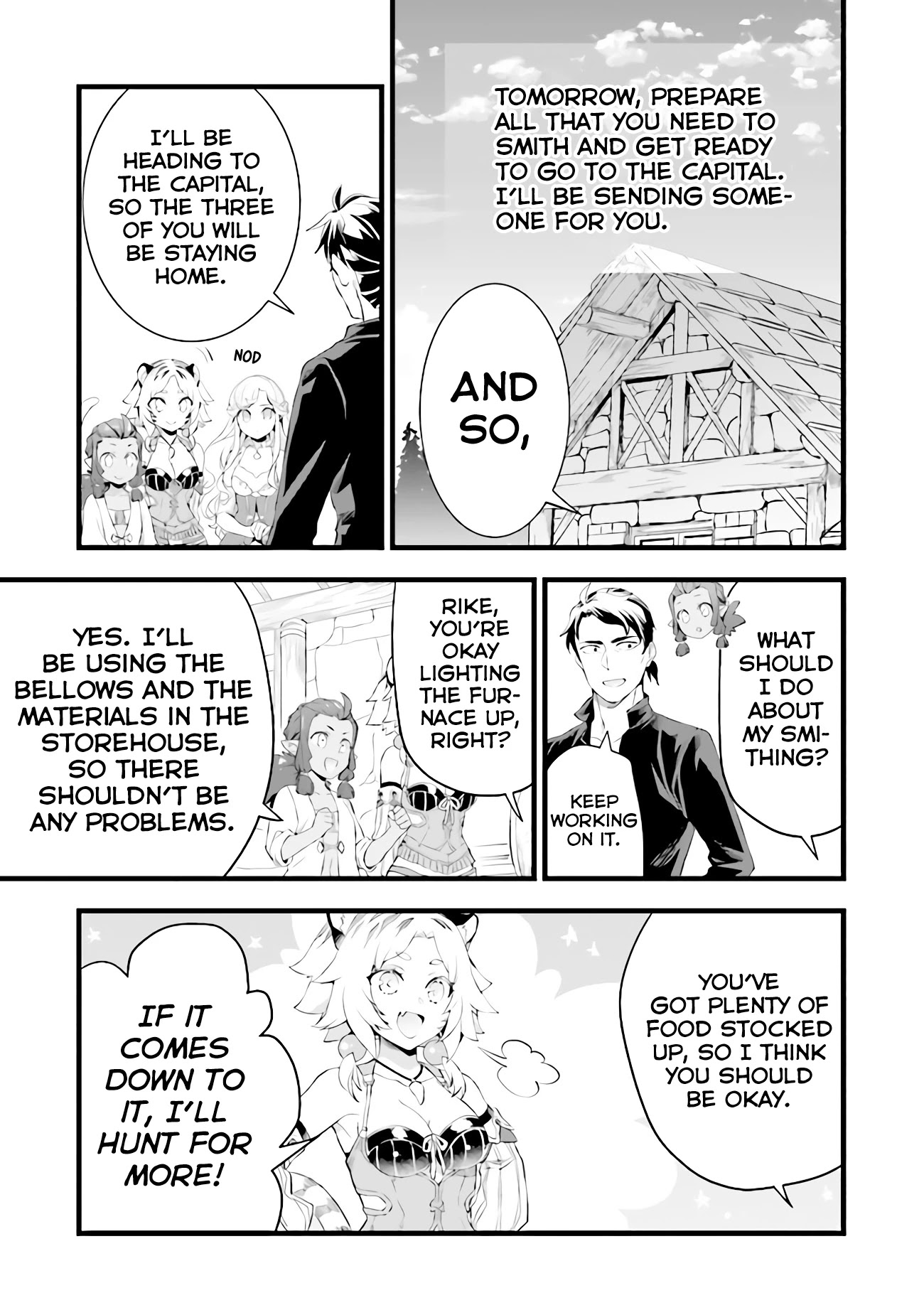 Kajiya de Hajimeru Isekai Slow Life Chapter 13 page 8 - Chapter 13