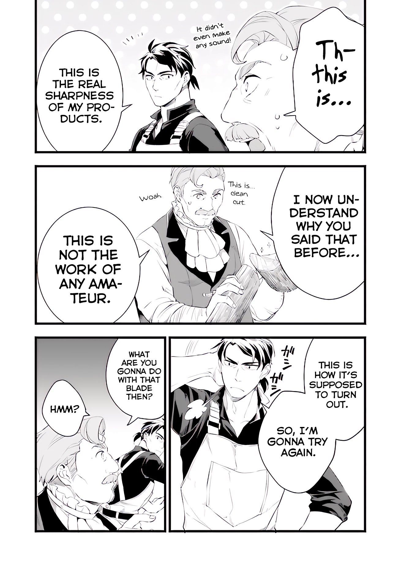 Kajiya de Hajimeru Isekai Slow Life Chapter 14.1 page 8 - Chapter 14.1