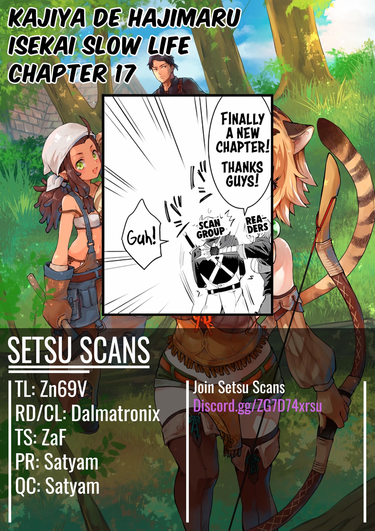 Kajiya de Hajimeru Isekai Slow Life Chapter 17 page 1 - Chapter 17