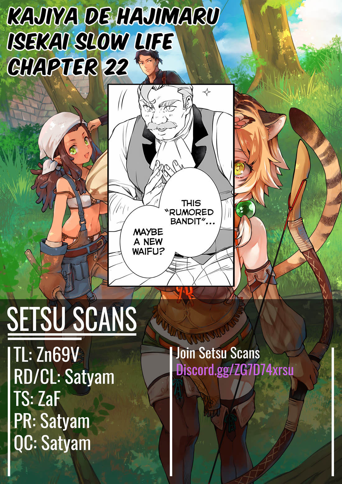 Kajiya de Hajimeru Isekai Slow Life Chapter 22 page 1 - Chapter 22
