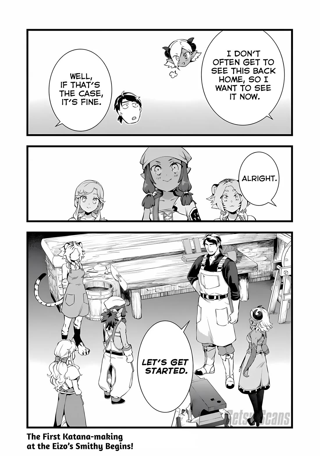 Kajiya de Hajimeru Isekai Slow Life Chapter 23 page 33 - Chapter 23