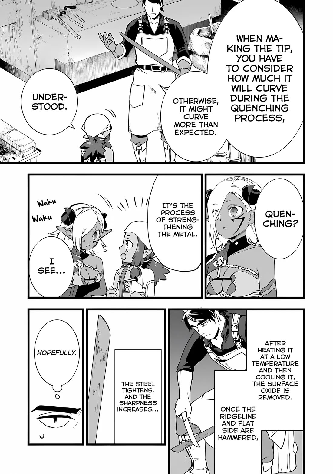 Kajiya de Hajimeru Isekai Slow Life Chapter 24 page 10 - Chapter 24