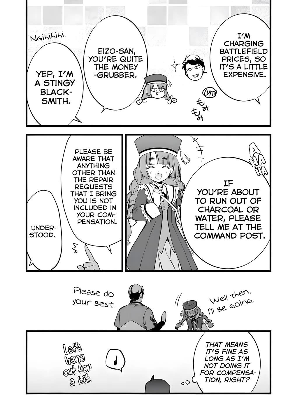 Kajiya de Hajimeru Isekai Slow Life Chapter 28 page 9 - Chapter 28