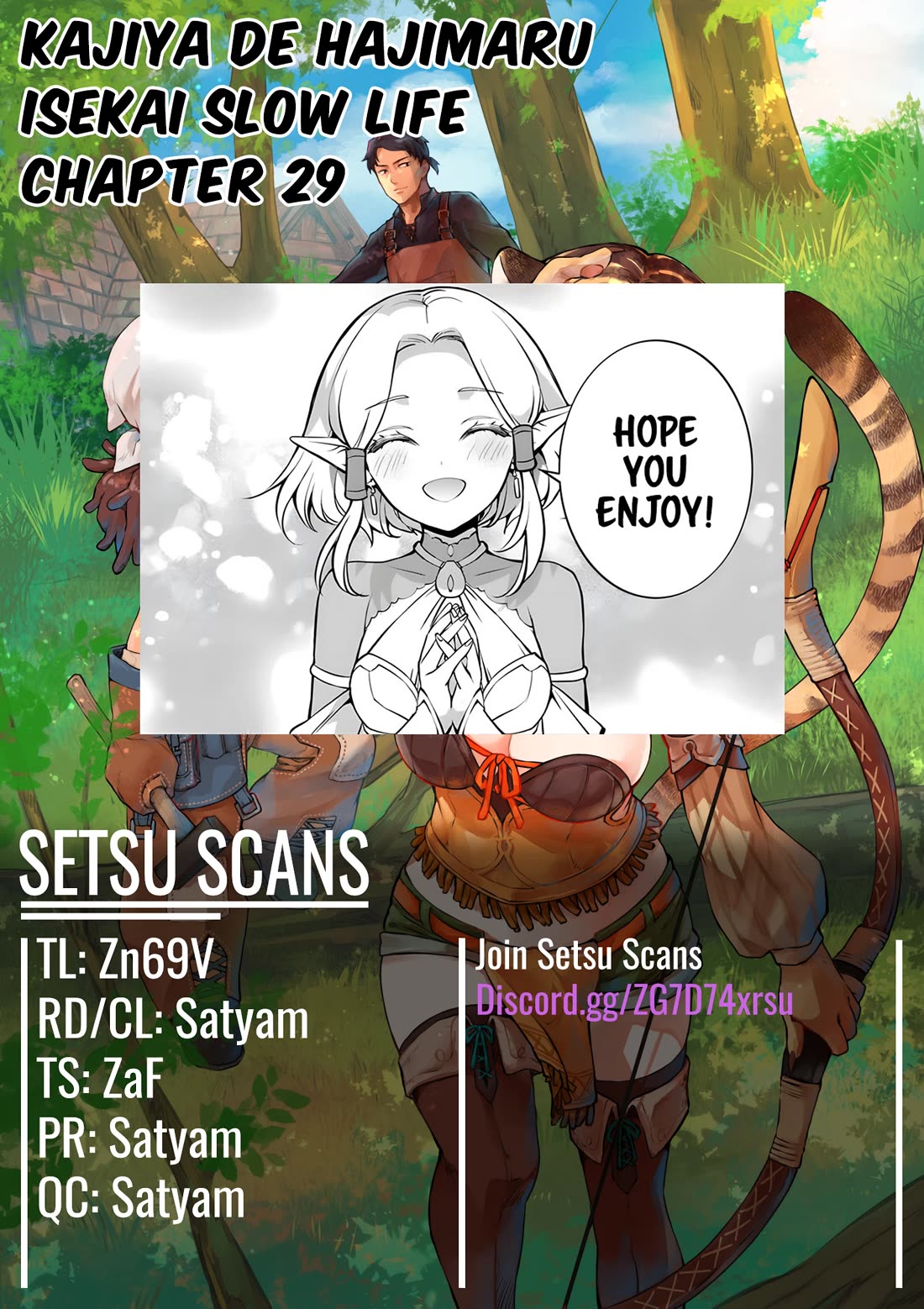 Kajiya de Hajimeru Isekai Slow Life Chapter 29 page 1 - Chapter 29
