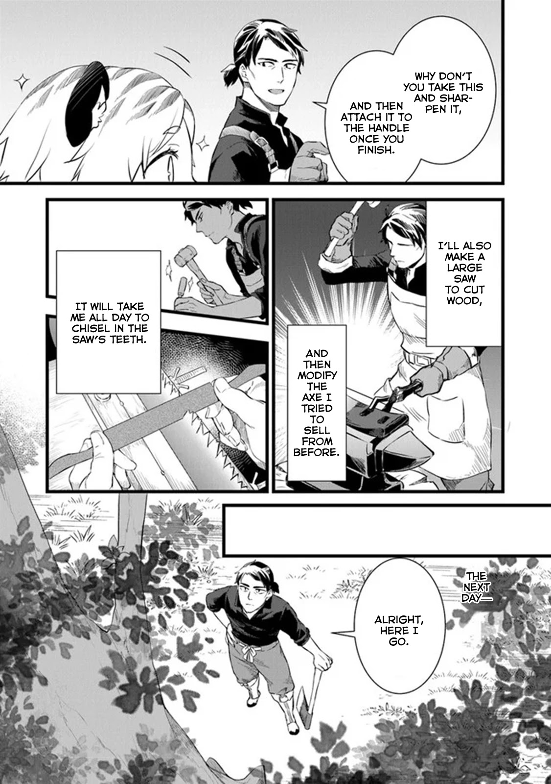 Kajiya de Hajimeru Isekai Slow Life Chapter 3 page 22 - Chapter 3