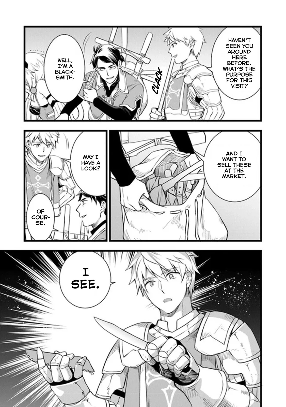 Kajiya de Hajimeru Isekai Slow Life Chapter 3 page 8 - Chapter 3