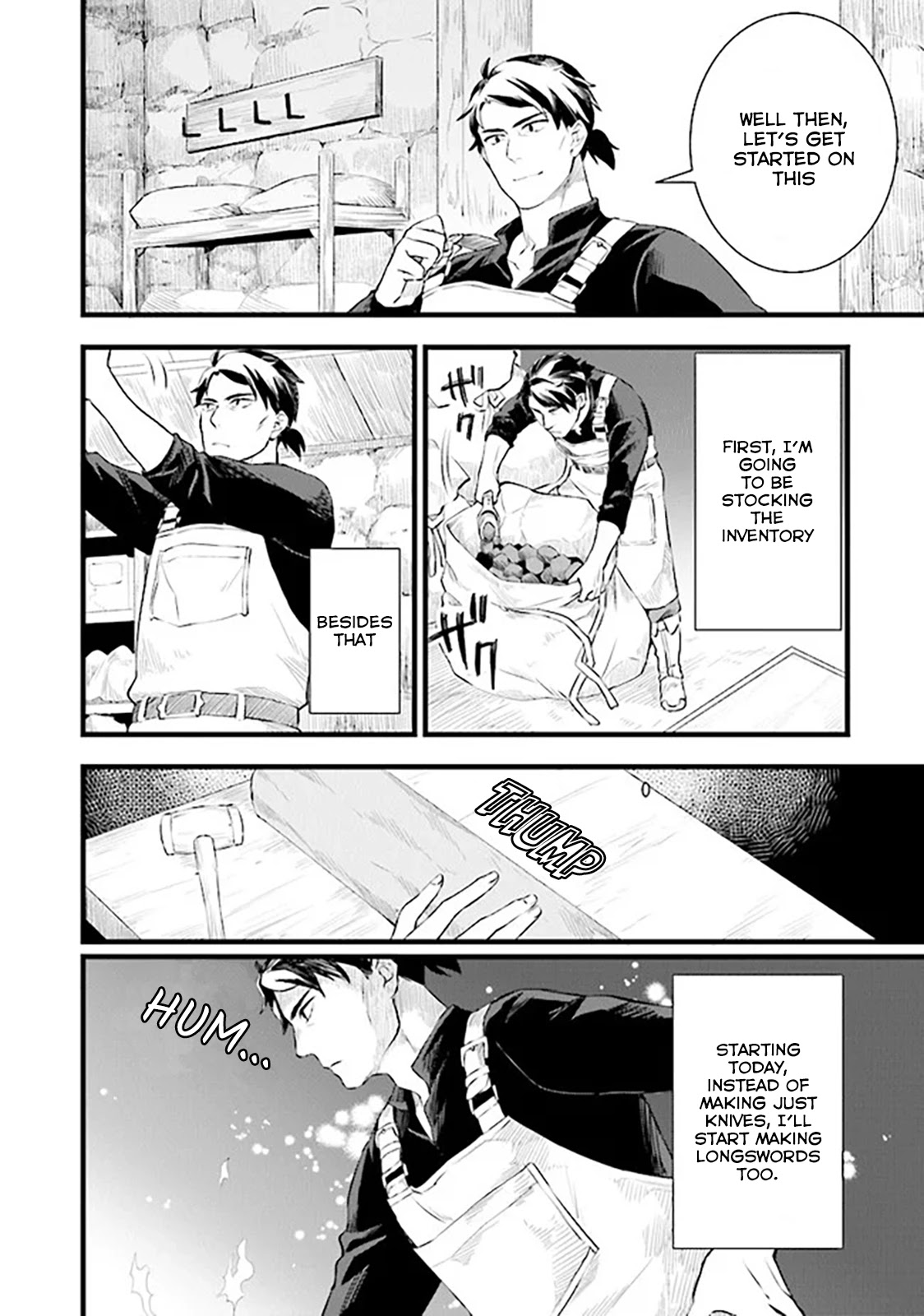 Kajiya de Hajimeru Isekai Slow Life Chapter 4 page 3 - Chapter 4