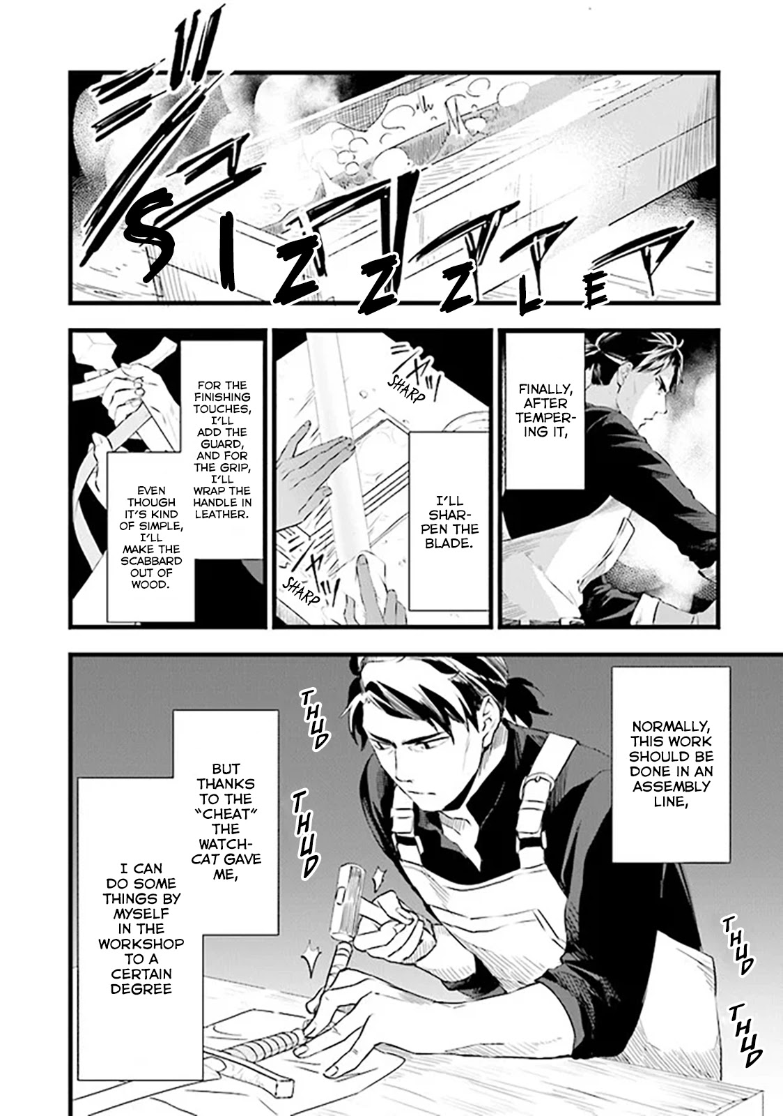 Kajiya de Hajimeru Isekai Slow Life Chapter 4 page 5 - Chapter 4
