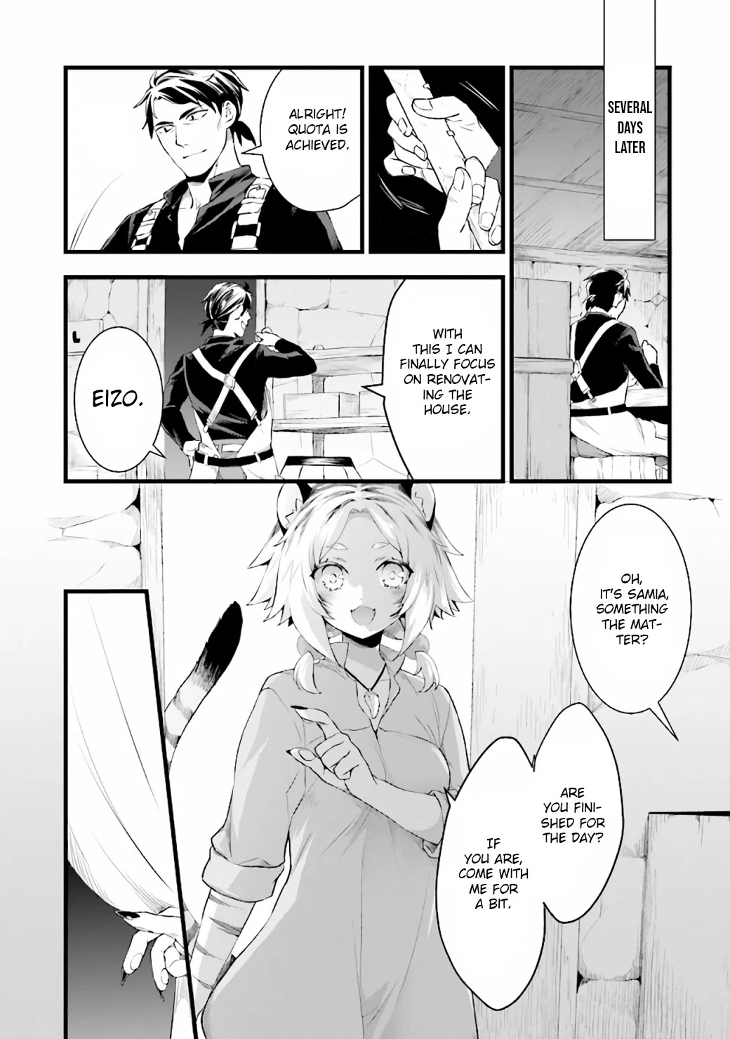 Kajiya de Hajimeru Isekai Slow Life Chapter 7 page 6 - Chapter 7