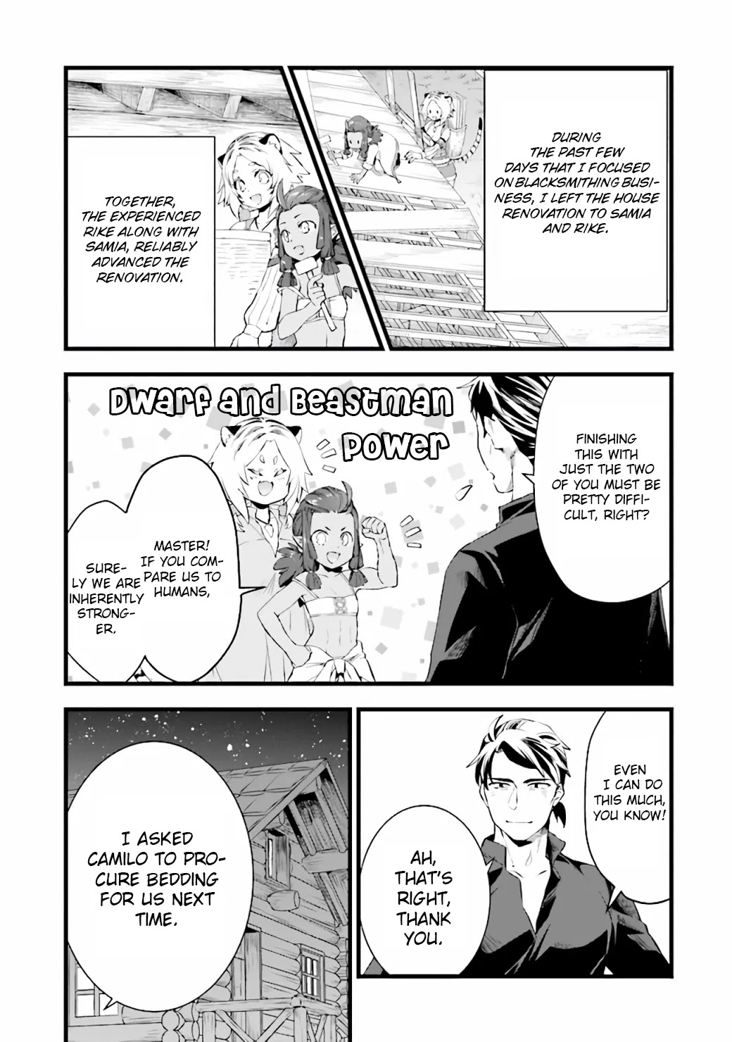 Kajiya de Hajimeru Isekai Slow Life Chapter 7 page 8 - Chapter 7