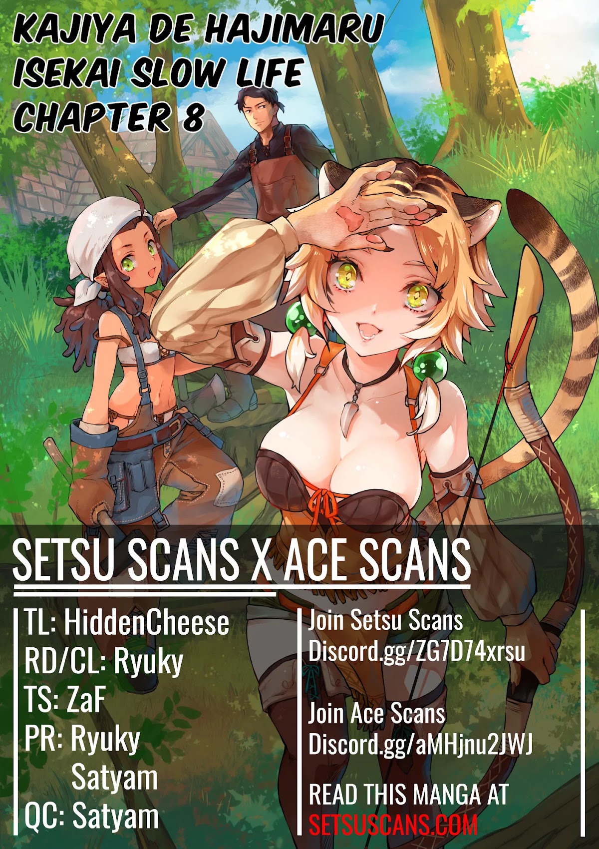 Kajiya de Hajimeru Isekai Slow Life Chapter 8 page 1 - Chapter 8