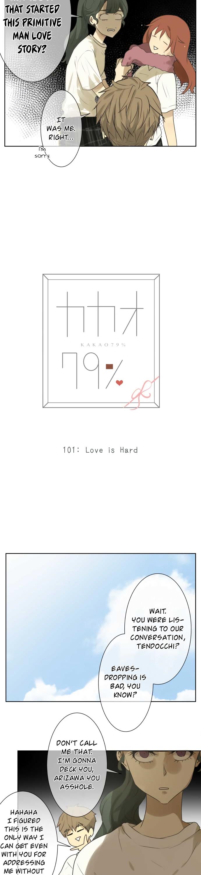 Kakao 79% Chapter 101 page 4 - Chapter 101: Love is Hard
