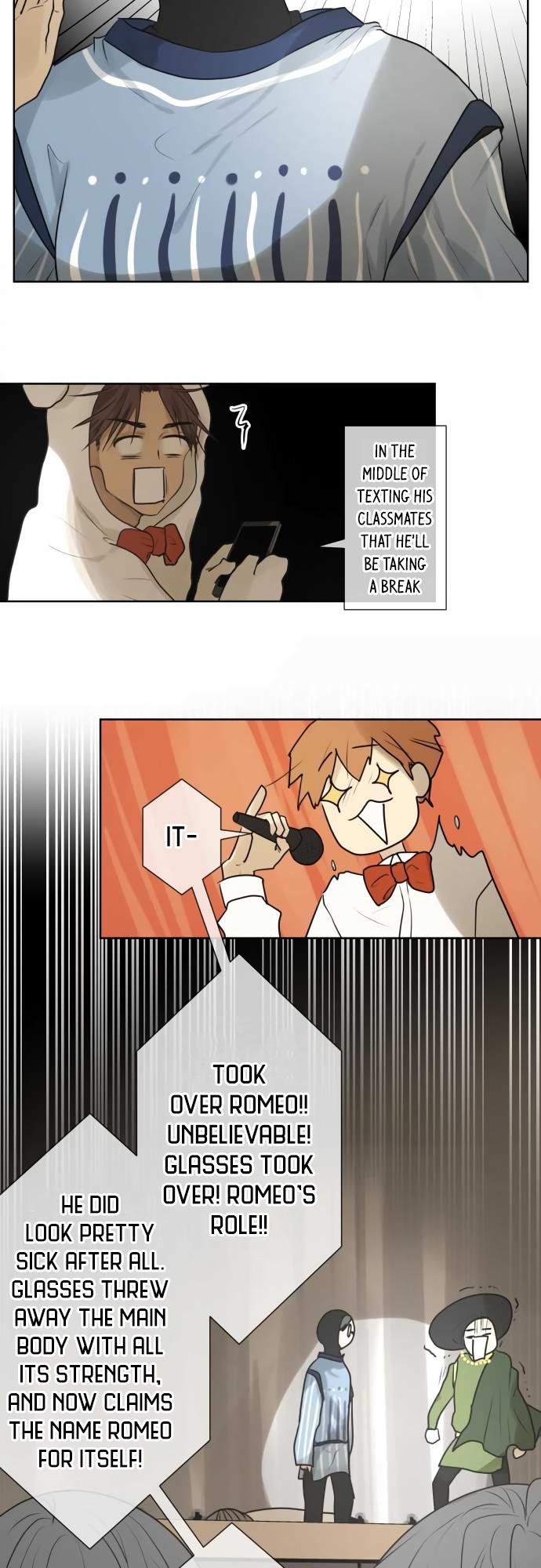 Kakao 79% Chapter 141 page 13 - Chapter 141: Glasses Romeo and Juliet, and…