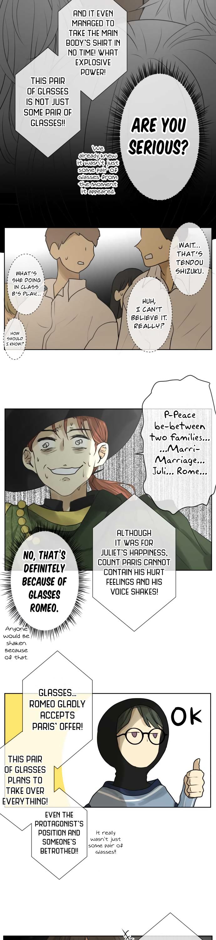 Kakao 79% Chapter 141 page 14 - Chapter 141: Glasses Romeo and Juliet, and…