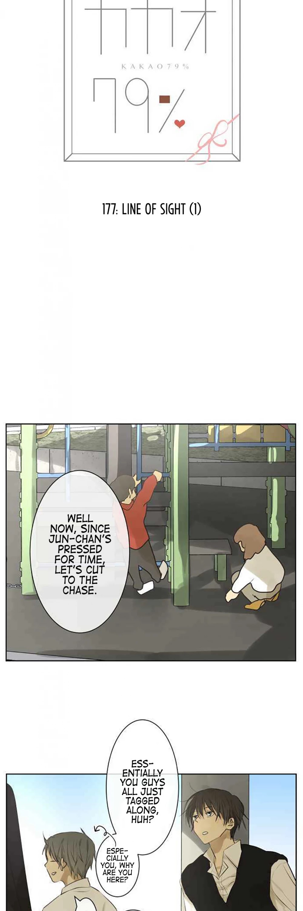 Kakao 79% Chapter 177 page 4 - Chapter 177: Line Of Sight (1)