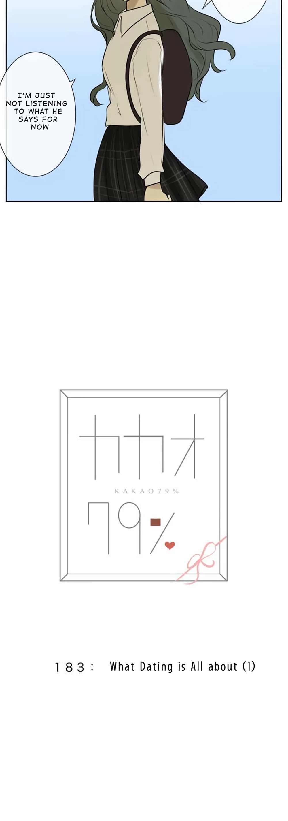 Kakao 79% Chapter 183 page 6 - Chapter 183: What Dating Is All About (1)