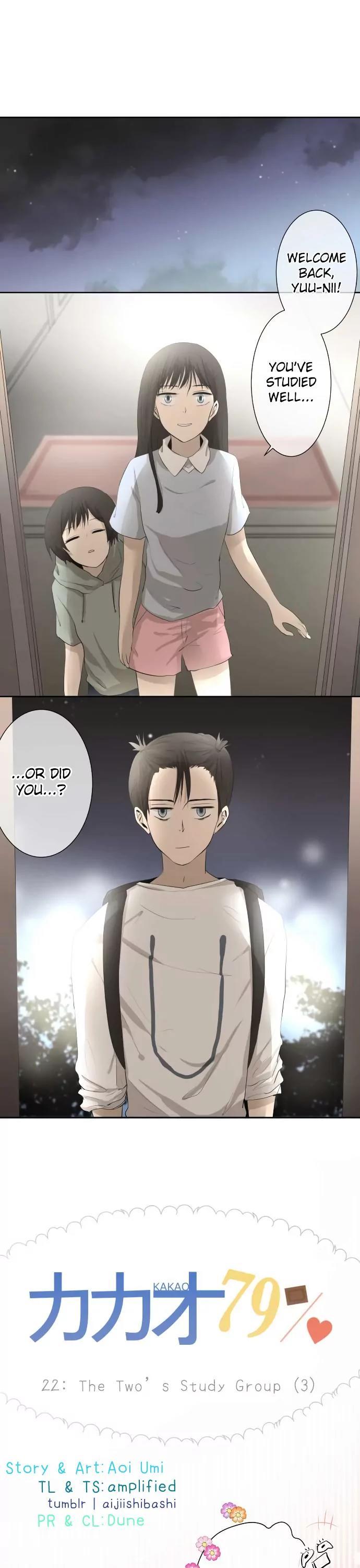 Kakao 79% Chapter 22 page 1 - Chapter 22 : The Two's Study Group (3)