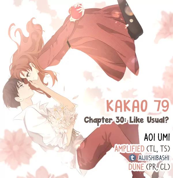Kakao 79% Chapter 30 page 1 - Chapter 30 : Like Usual?