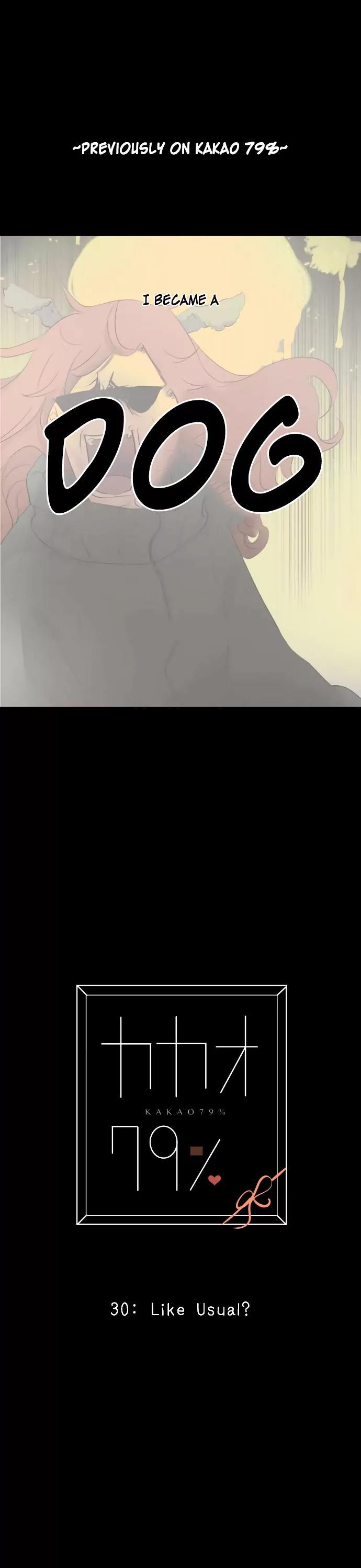 Kakao 79% Chapter 30 page 2 - Chapter 30 : Like Usual?