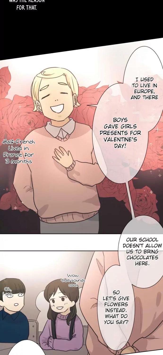 Kakao 79% Chapter 38 page 15 - Chapter 38: Flowery Valentine's Day (5th Grade) ~The Color of the Schoolbag~