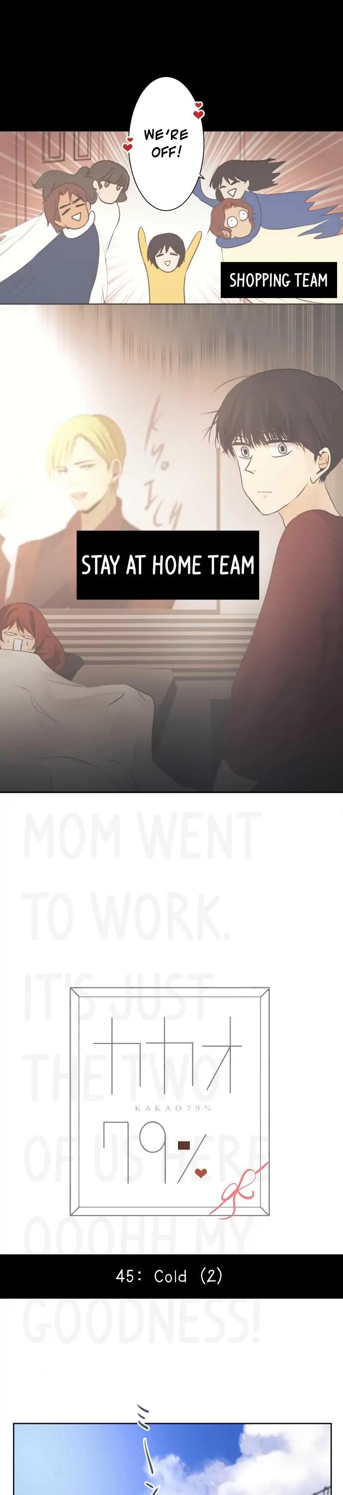Kakao 79% Chapter 45 page 2 - Chapter 45: Cold (2)