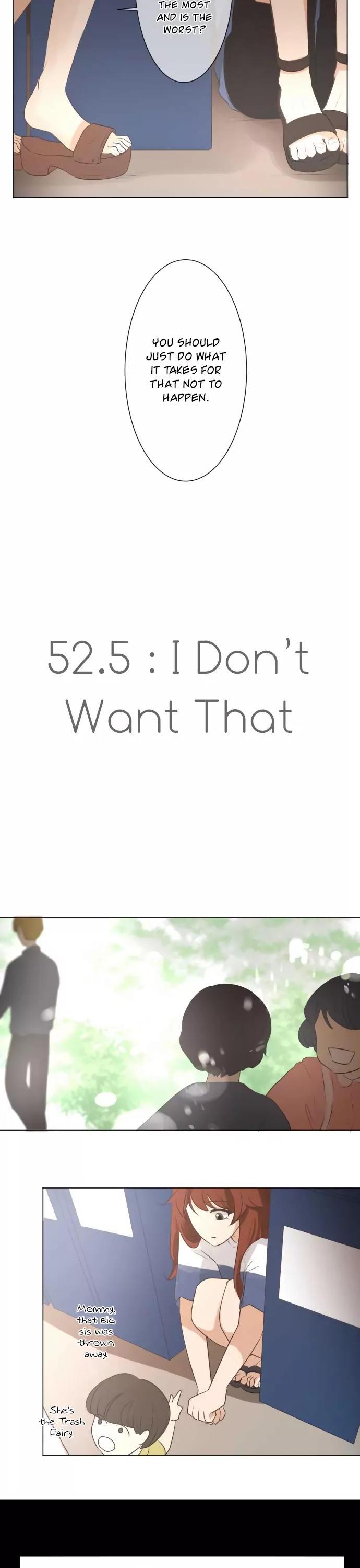 Kakao 79% Chapter 52.5 page 8 - Chapter 52.5: I Don't Want That