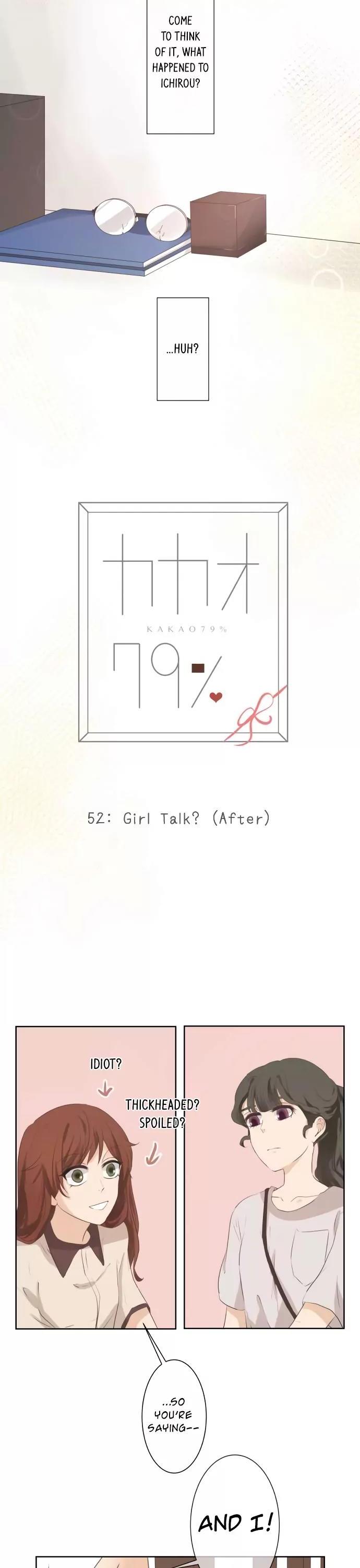 Kakao 79% Chapter 52 page 3 - Chapter 52: Girl Talk? (After)