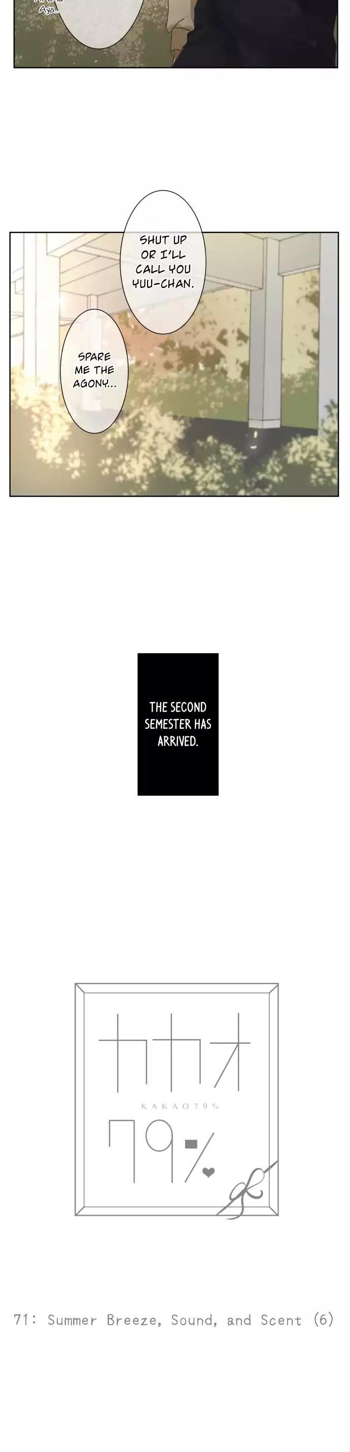 Kakao 79% Chapter 71 page 14 - Chapter 71: Summer Breeze, Sound, and Scent (6)