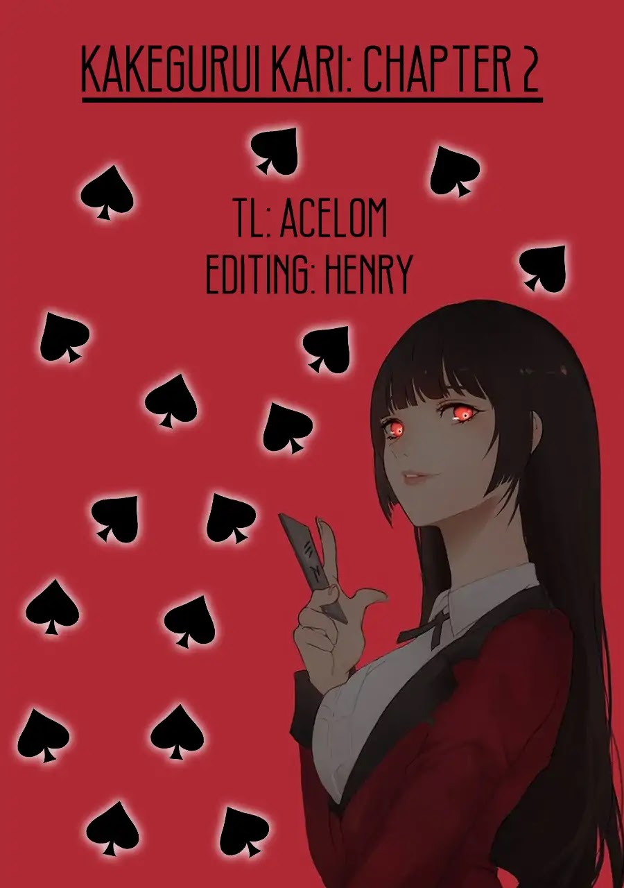 Kakegurui (Kari) Chapter 2 page 1 - Chapter 2: Sushi
