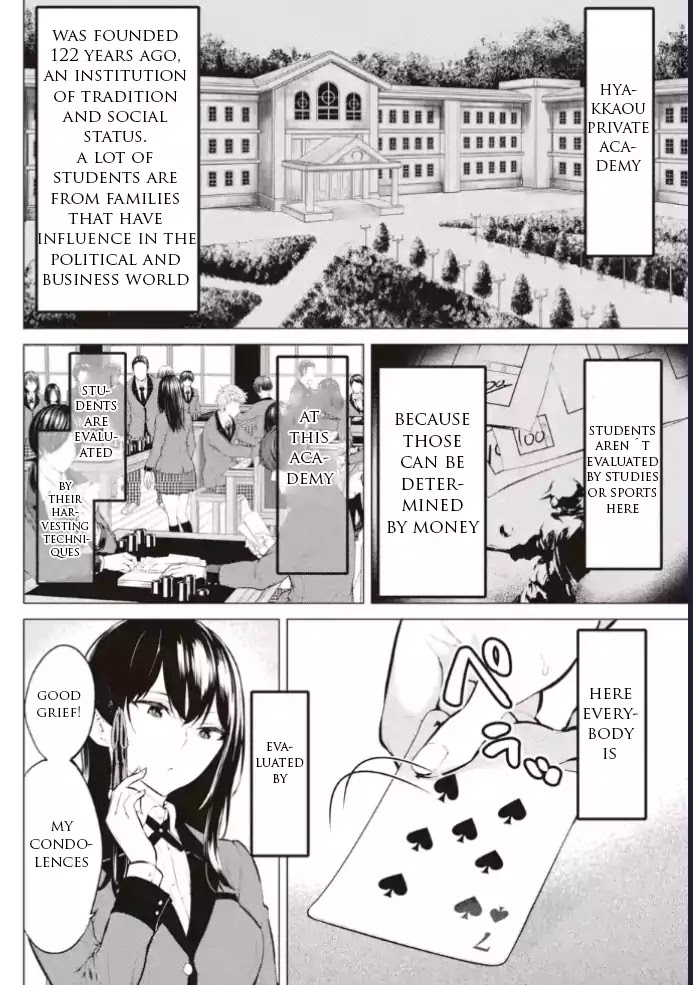 Kakegurui Midari Chapter 1 page 4 - Chapter 1