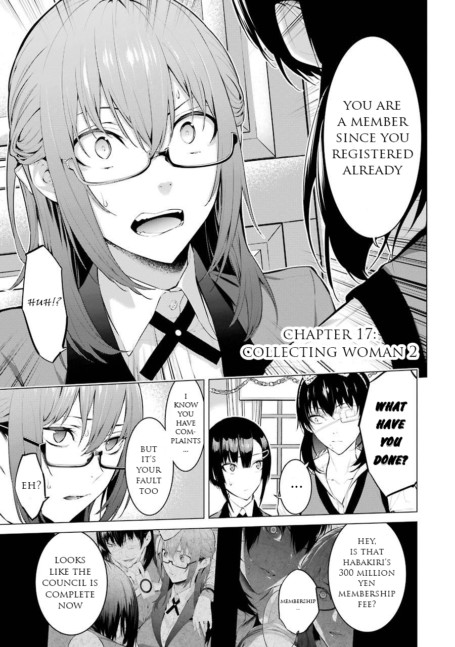 Kakegurui Midari Chapter 17 page 2 - Chapter 17: Collecting woman 2
