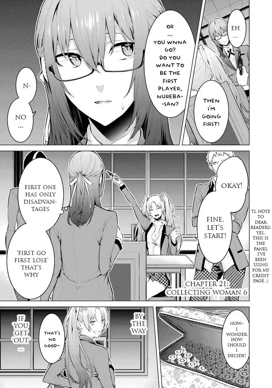 Kakegurui Midari Chapter 21 page 2 - Chapter 21: Collecting woman 6