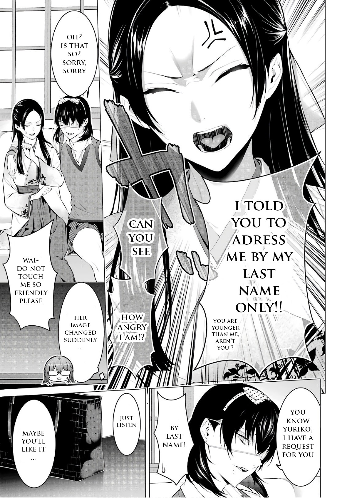 Kakegurui Midari Chapter 30 page 11 - Chapter 30: Keeping woman 1