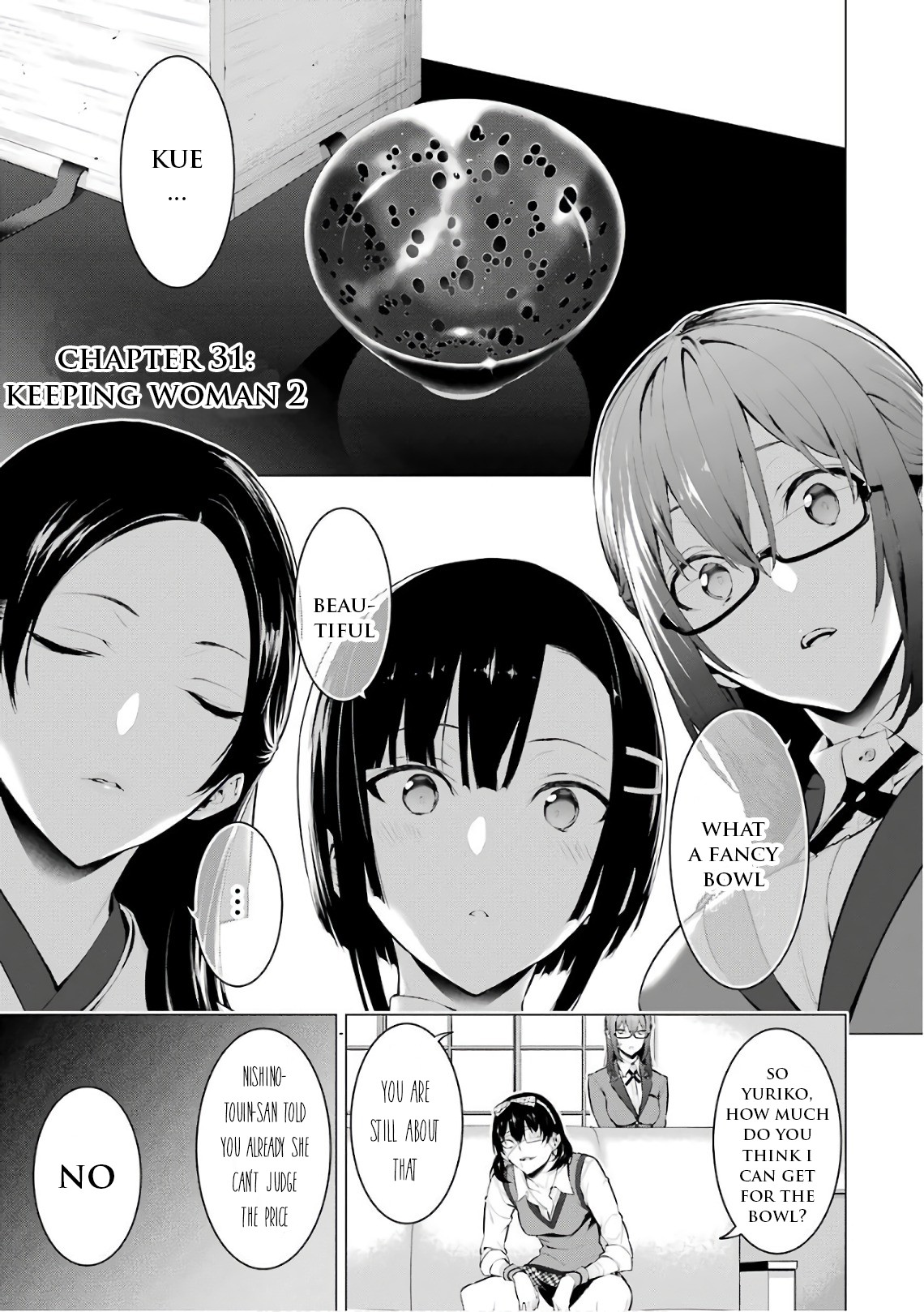 Kakegurui Midari Chapter 31 page 2 - Chapter 31: Keeping woman 2