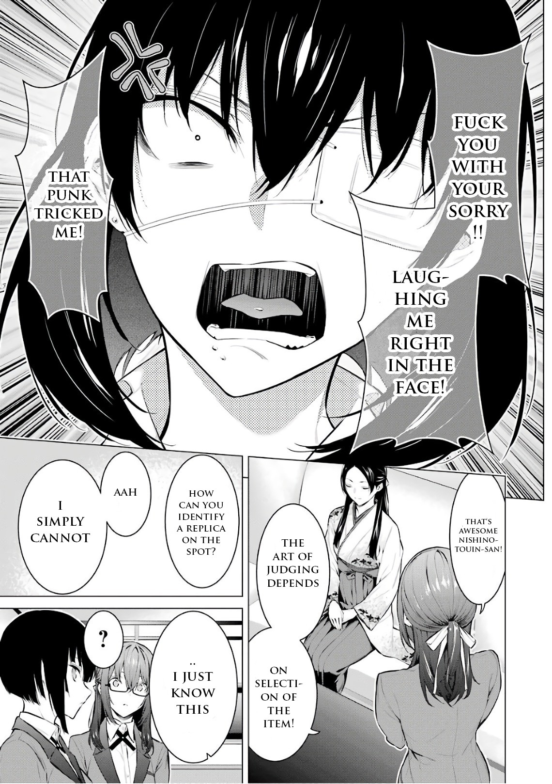 Kakegurui Midari Chapter 31 page 6 - Chapter 31: Keeping woman 2