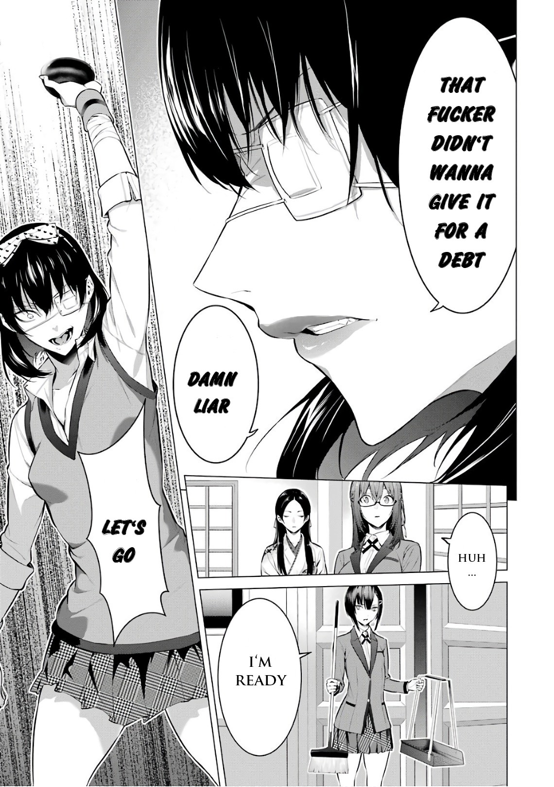 Kakegurui Midari Chapter 31 page 8 - Chapter 31: Keeping woman 2