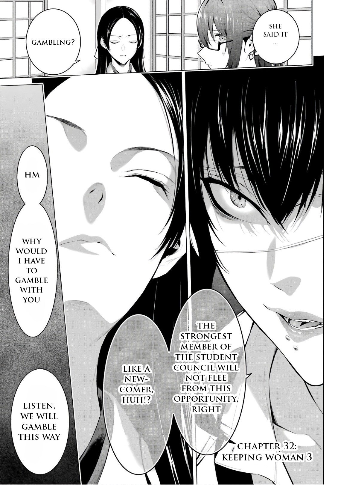 Kakegurui Midari Chapter 32 page 2 - Chapter 32: Keeping woman 3